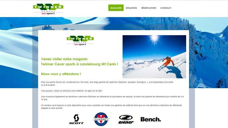 Twinner Cesar Sport - Val cenis